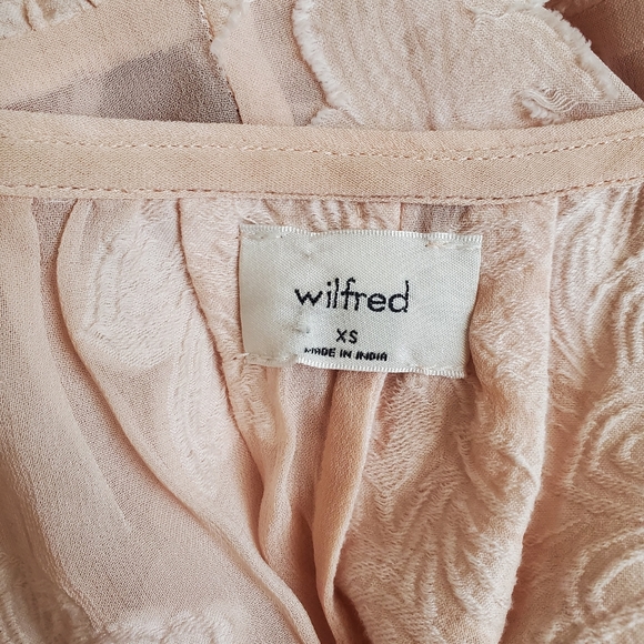 Aritzia Wilfred Peplum Blouse - Picture 5 of 8